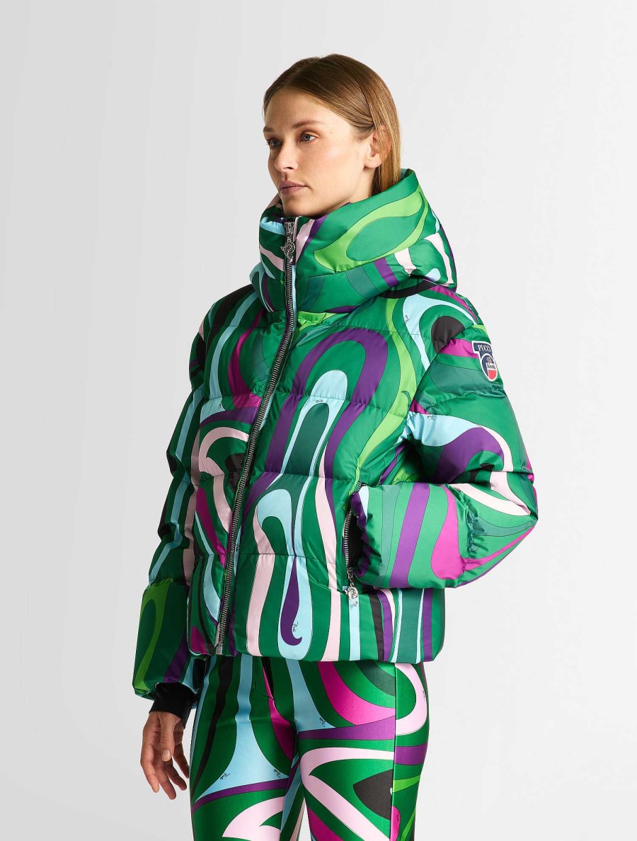 Frauen Fusalp Skijacken | Fusalp X Pucci Barsy Jacke